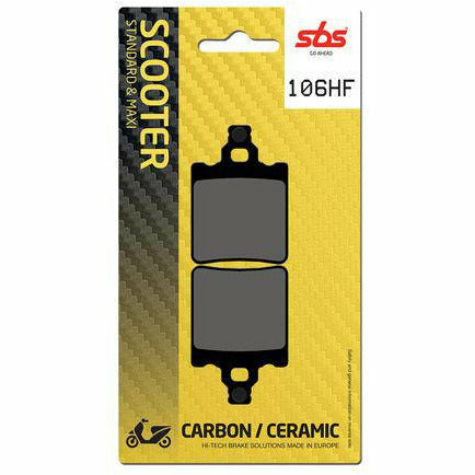 SBS Bromsbelägg Ceramic 106HF - ÖREBRO MC SERVICE